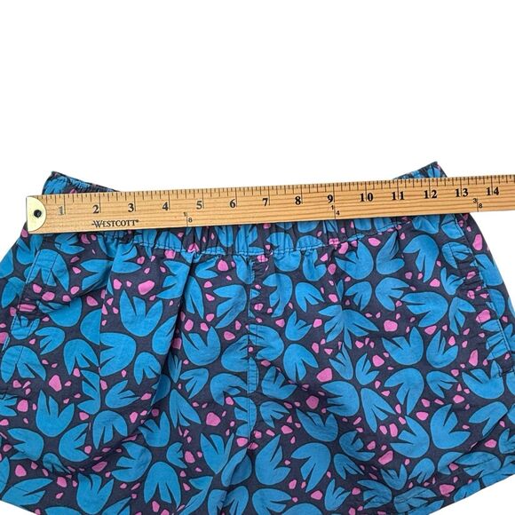 Patagonia Womens Small Barely Baggies 2.5" Shorts Pollen Confetti Dolomite Blue - Picture 8 of 16